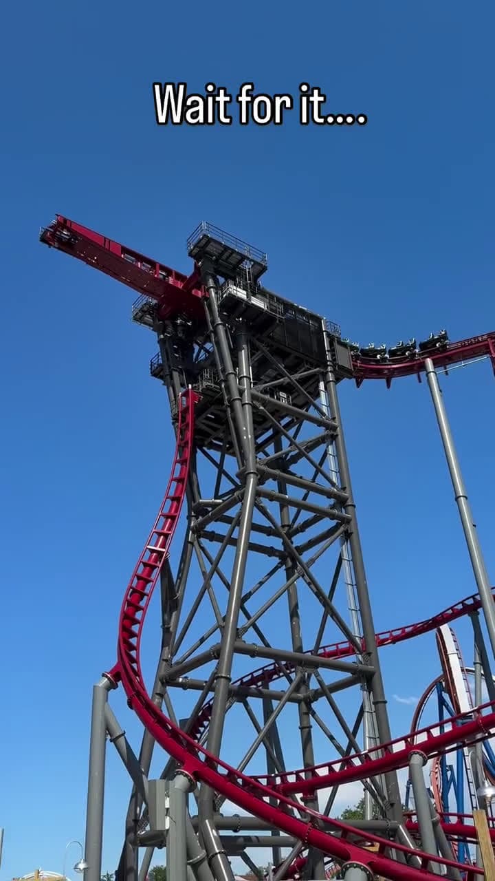cover for Even thrill seekers have their limits… would you ride this? 🎢😳 #Rollercoaster #ThemePark #AdrenalineRush