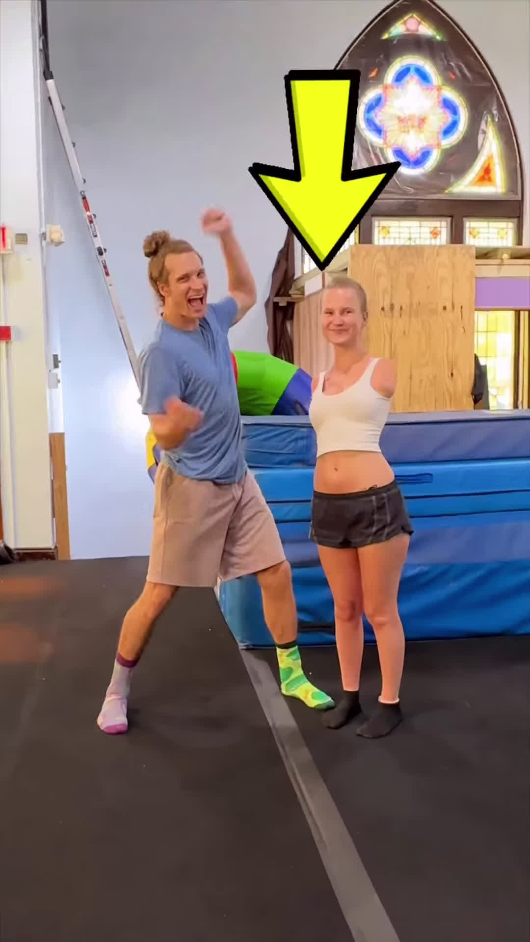 cover for Teaching A Girl Who Was Born Without Arms To Backflip In A Day! Featuring Inga Petry