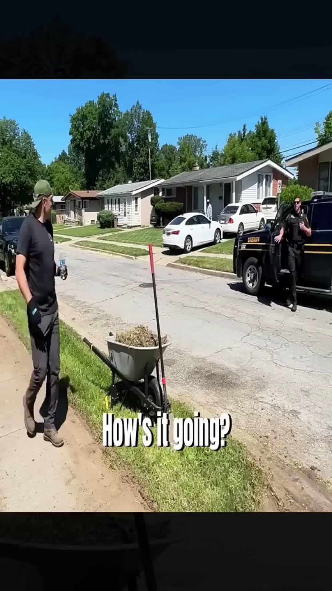 cover for #lawncare #lawnmower #mowing  #bodycam 