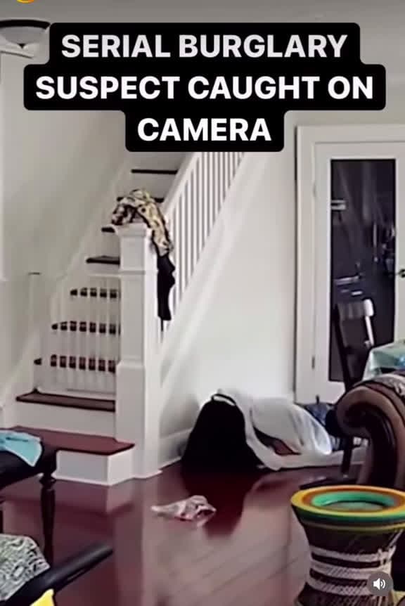 cover for Caught on camera: Burglar busted in seconds 😳 #CaughtOnCamera #Viral #Shocking #Busted