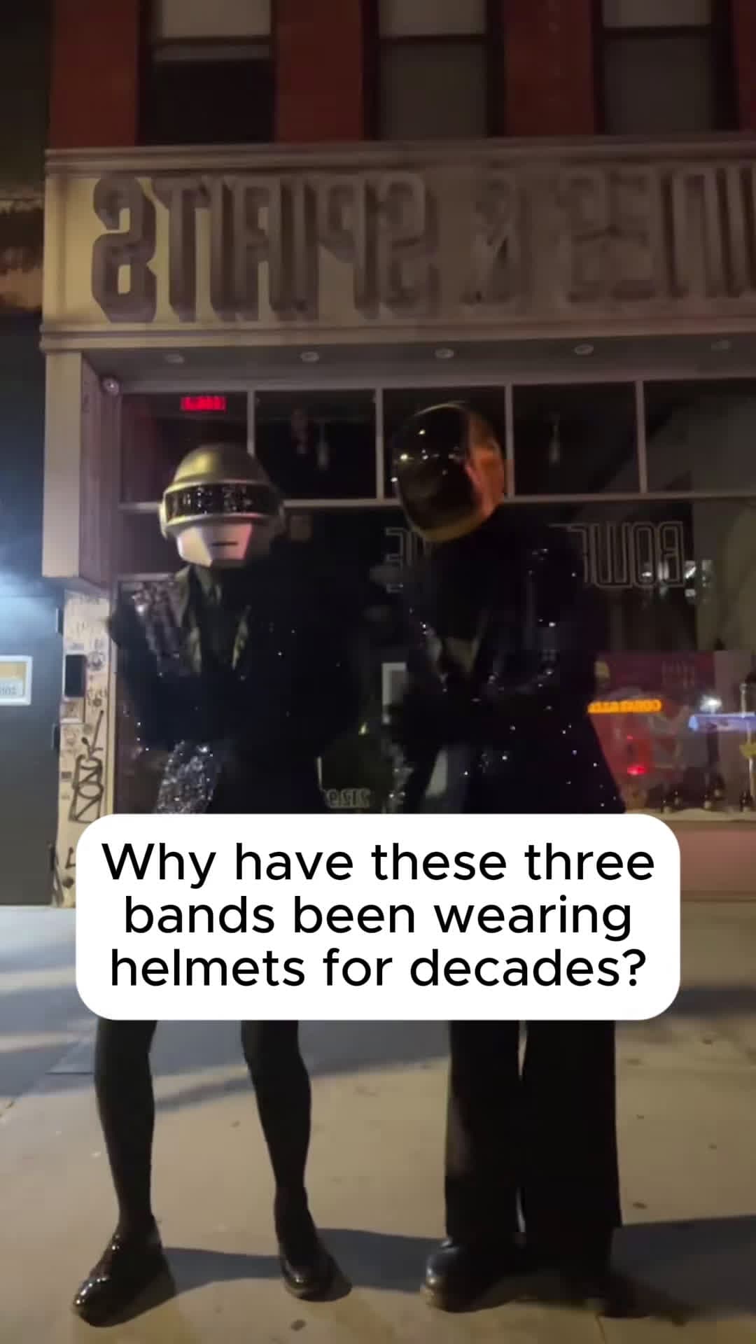 cover for #CaughtOnCamera Why have these three bands been wearing helmets for decades？ #celebritygossip #celebrityinterview #celebrity #celeb #celebritynews #moments #respect #love #show #art #cute #movie #influencer #news #makeup #instadaily #star #likeforlikes #celebrityfashion #movies #celebrities #style #music #explore #foryoupage #fyp #viral
