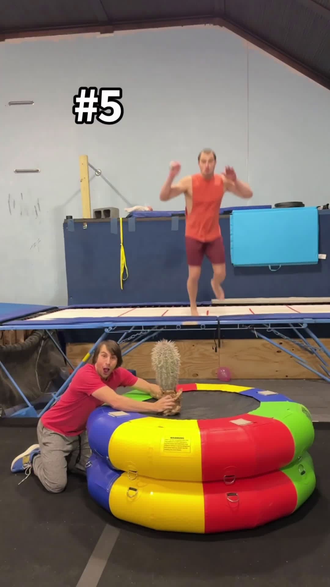 cover for The top 5 most dangerous trampoline stunts