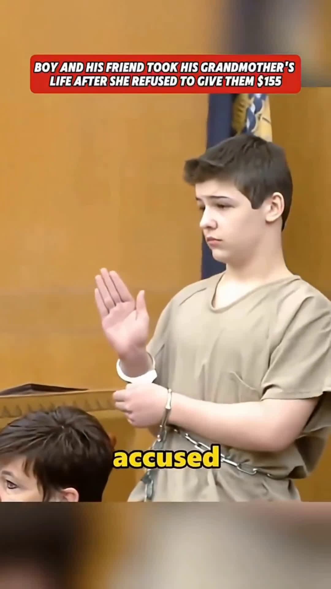 cover for the boy and his friend took his grandmother's life after she refused to give them $155 #TrueCrime  #crime  #scoopz  #fyp  #police  #policeofficer  #viral  #foryou  #cops 