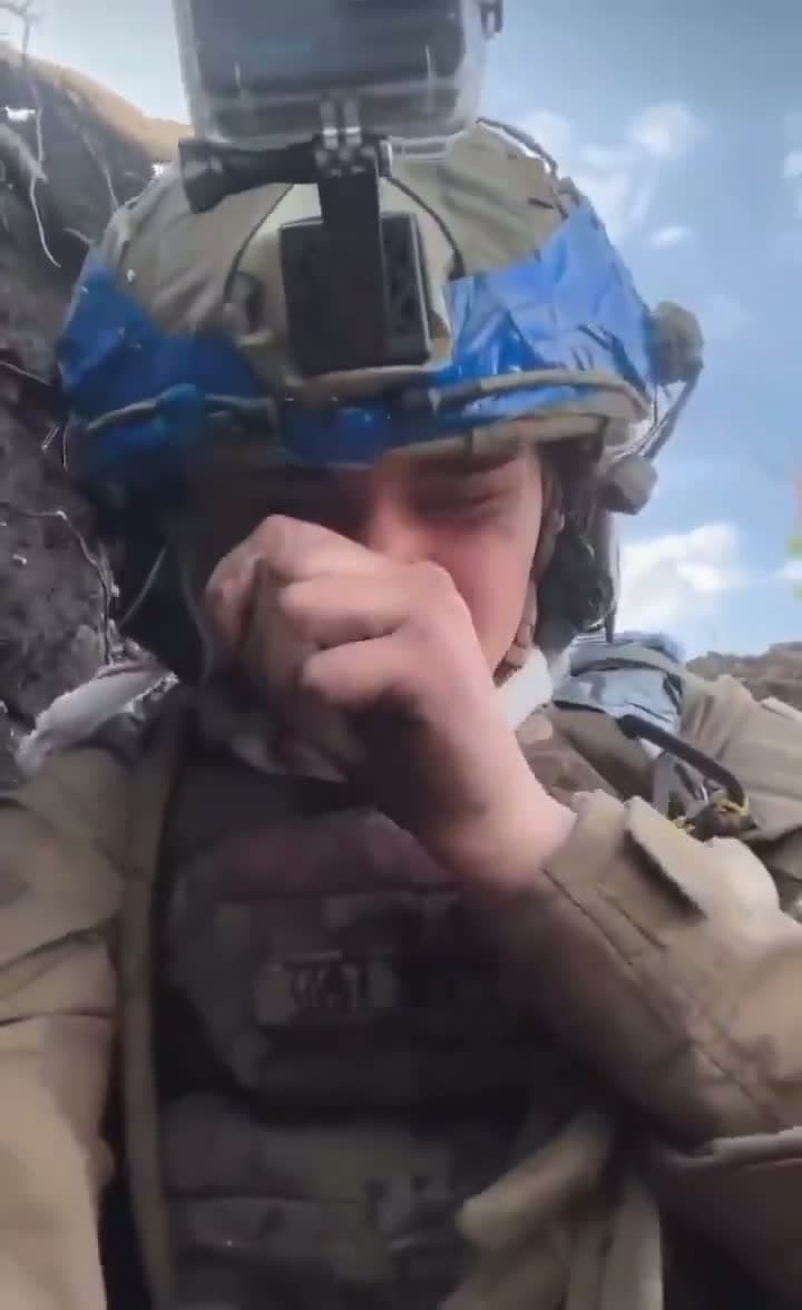 cover for Ukrainian Woman on the frontlines of the Russia-Ukraine war taking cover from mortar fire… #truecrimestories 