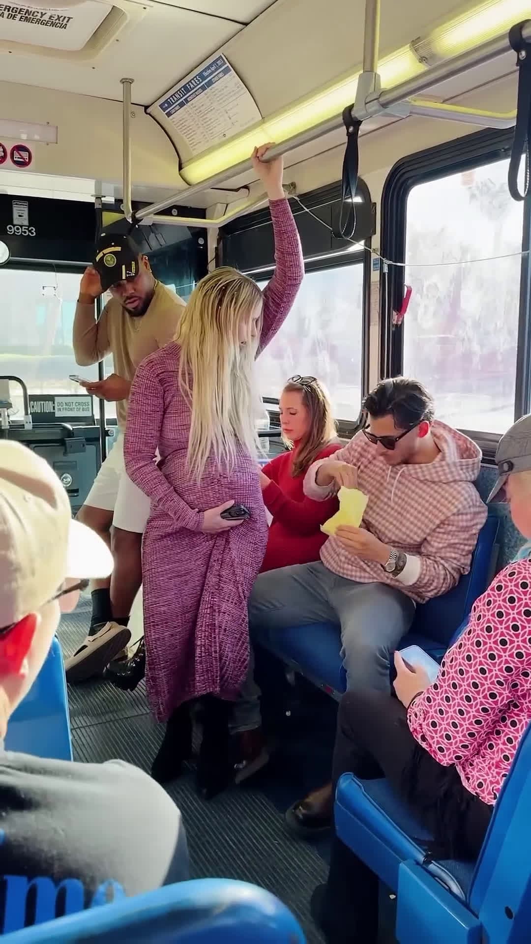 cover for Army vet teaches rude man a lesson! #lesson #bus #public #life#respect