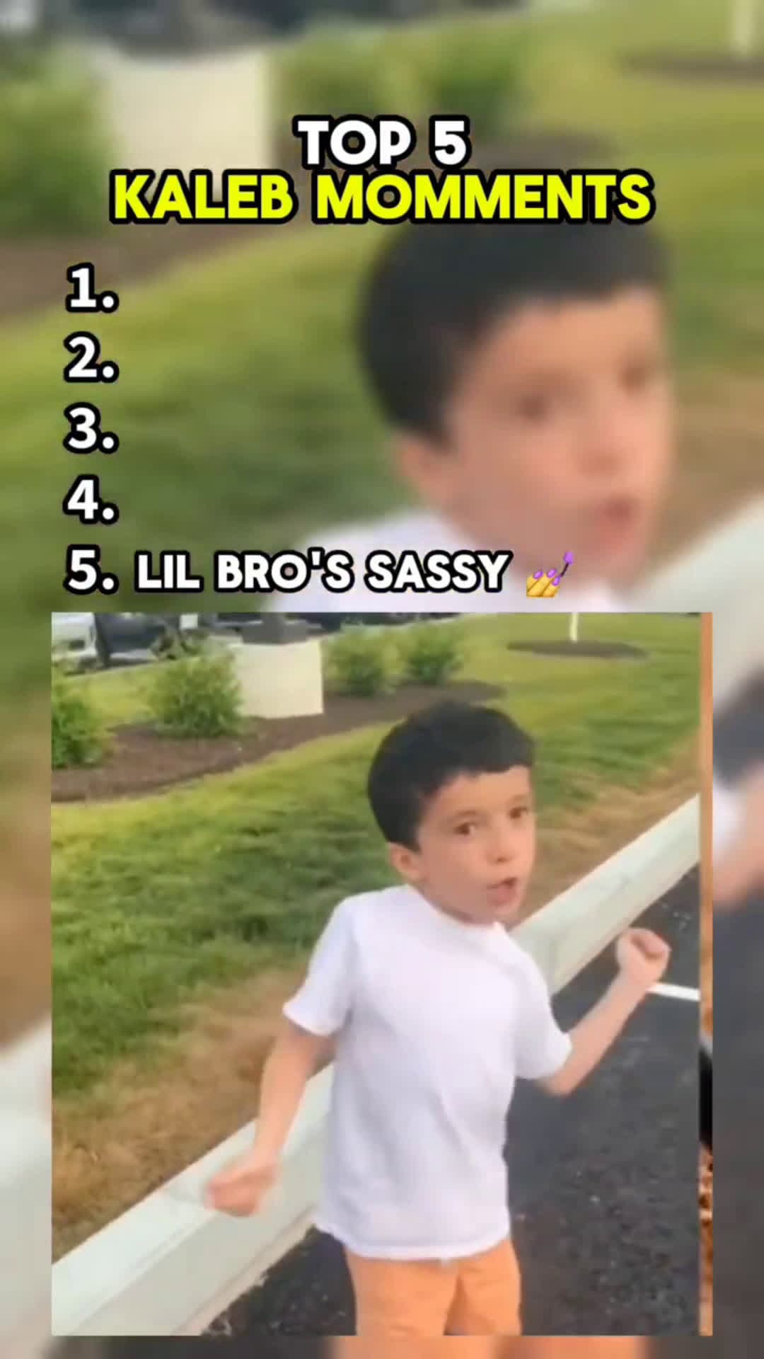 cover for TOP 5 KALEB MOMMENTS #top5 #farrahkaleb #kaleb 