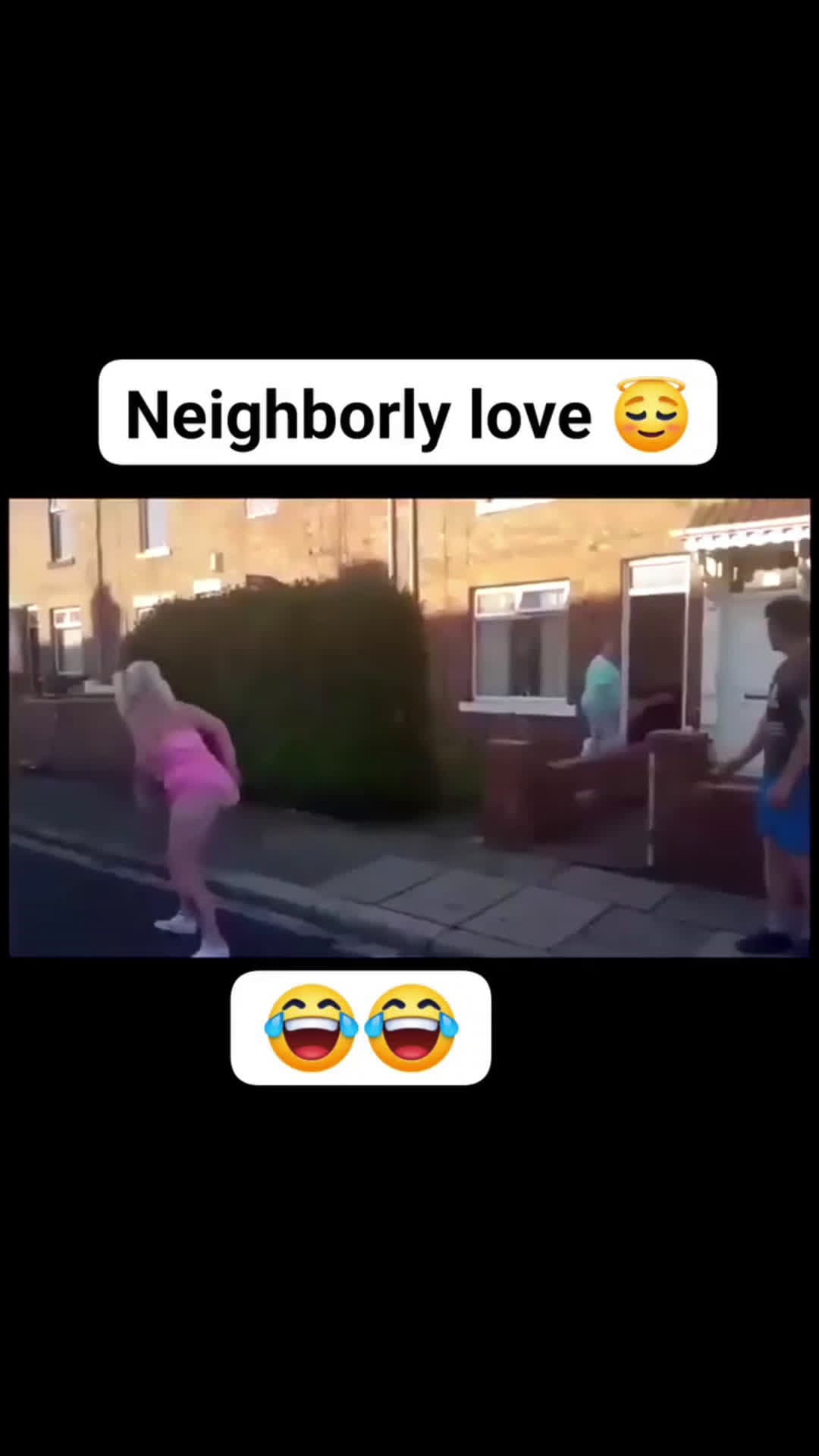 cover for neighbour love  #caughtoncamera 