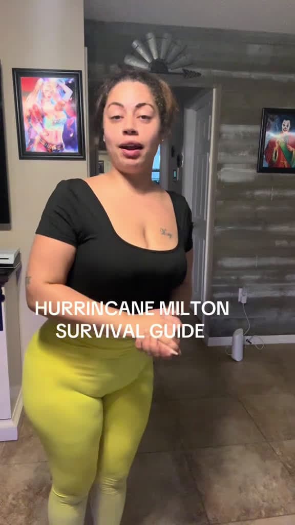 cover for HURRINCANE MILTON SURVIVAL GUIDE hurricane milton DIY 68558 #nicevideo
