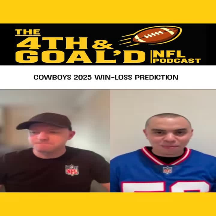 cover for Cowboys 2025: How many wins will Dallas rack up this season? 🏈 Share your guess in the comments! #Cowboys #DallasCowboys #NFLPredictions #NFL2025