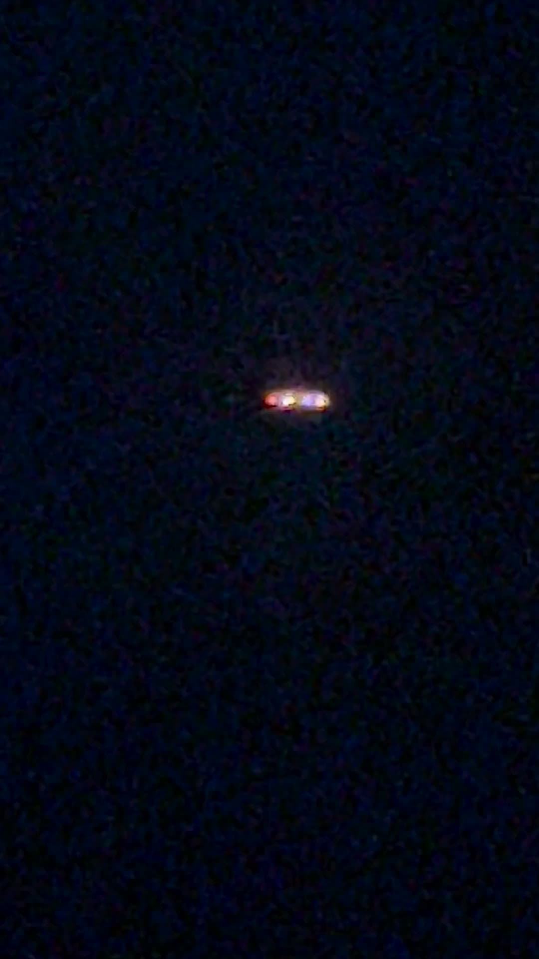 cover for Weird lights hovering and pulsing in the sky tonight 🌌✨ #UFO #MysteryLights #NightSky #Unexplained