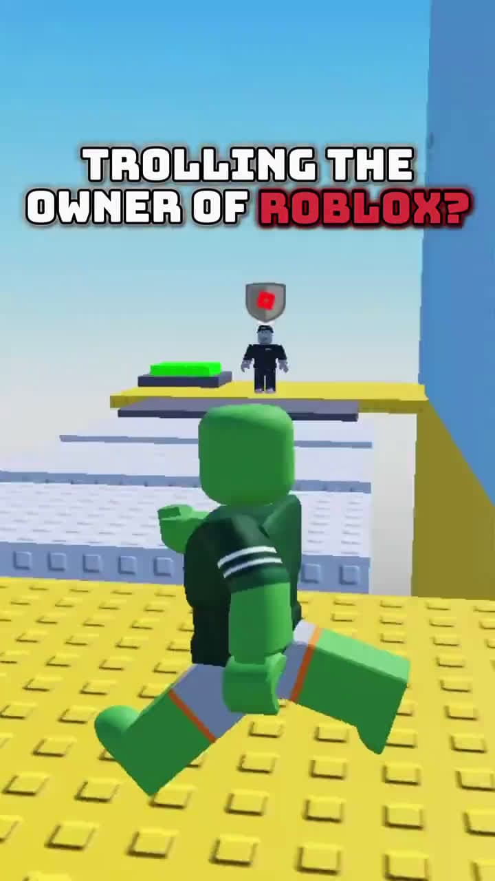 cover for I trolled the owner of Roblox roblox robloxobby rblx robloxedit troll 86856 #shortvideos