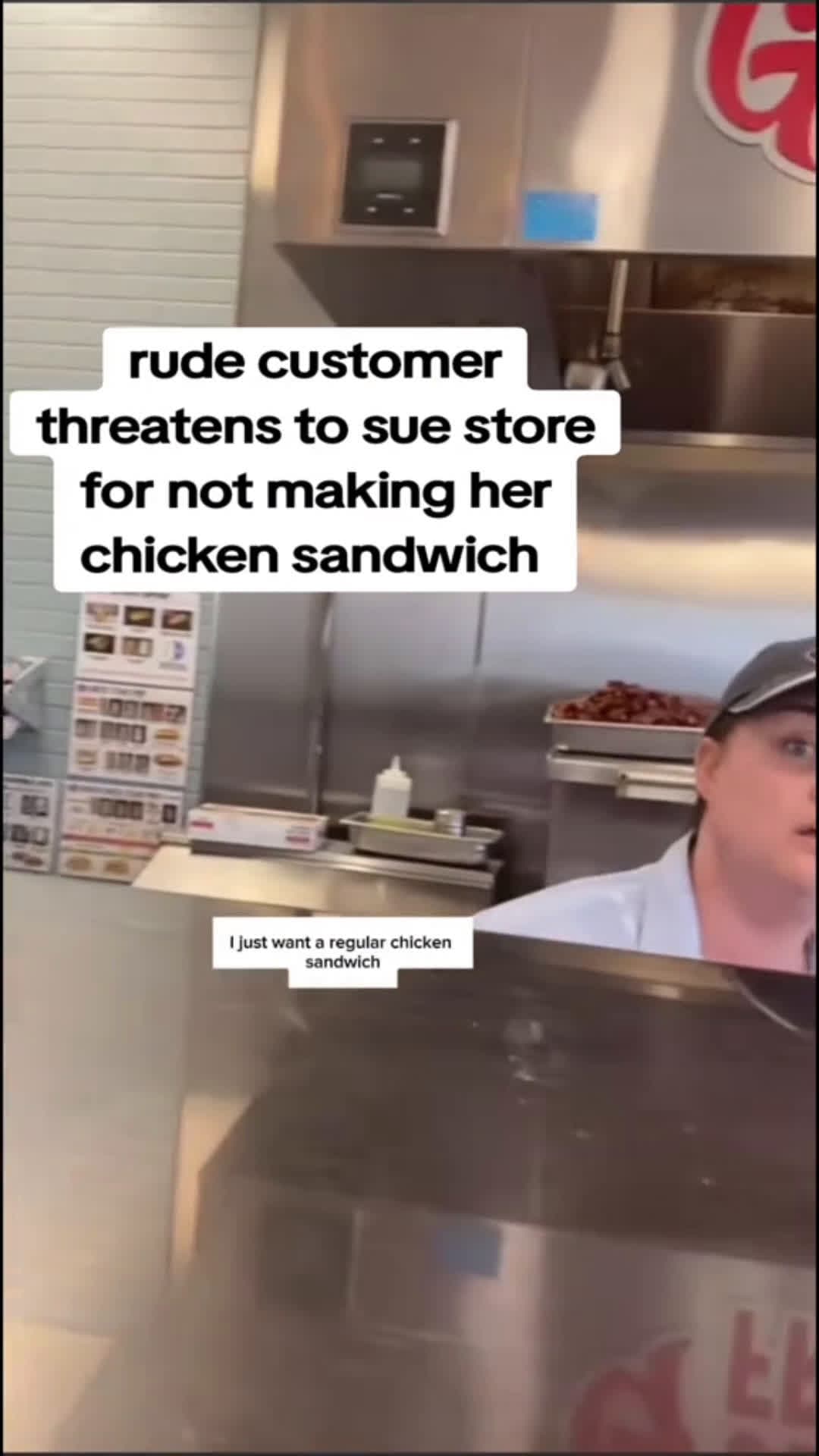 cover for #PublicFreakout employee at jersey mikes refused to serve customer after she was being