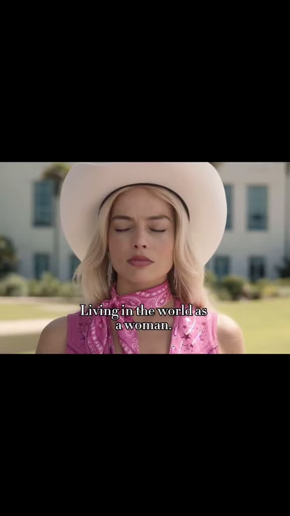 cover for Made this while baked and emotional—brace yourself for the vibe 🎬🔥 #feminism #EmilyWatson #BillieEilish #TaylorSwift #Barbie