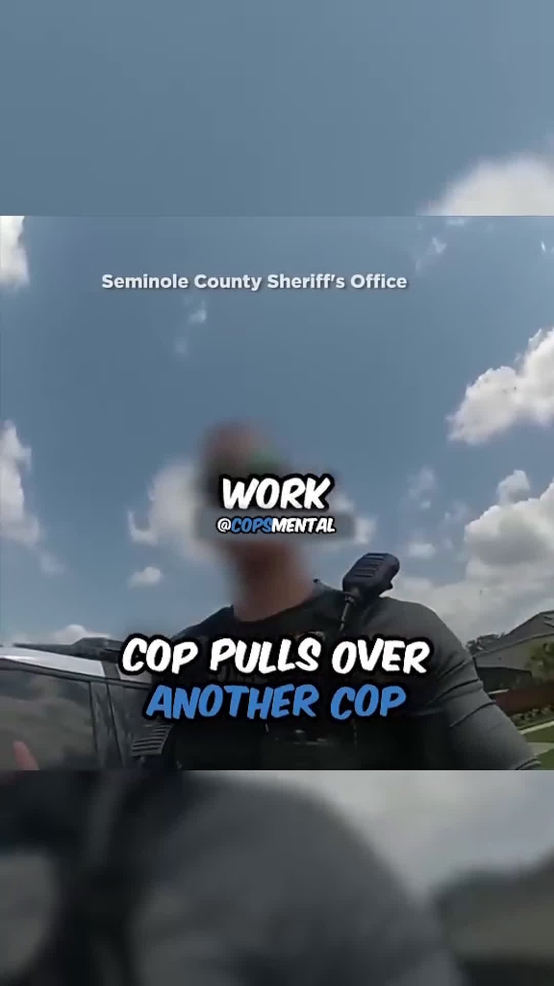 cover for #Bodycam Cop Pulls Over Another Cop😳