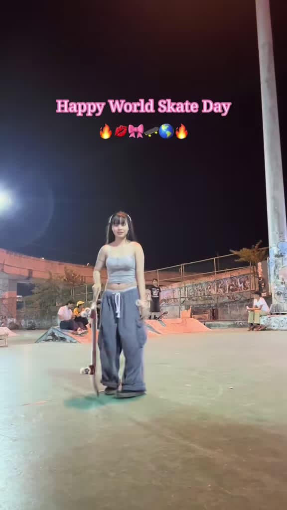cover for Celebrating World Skate Day! 🔥🛹 #skatergirl #skatelife #skateboarding