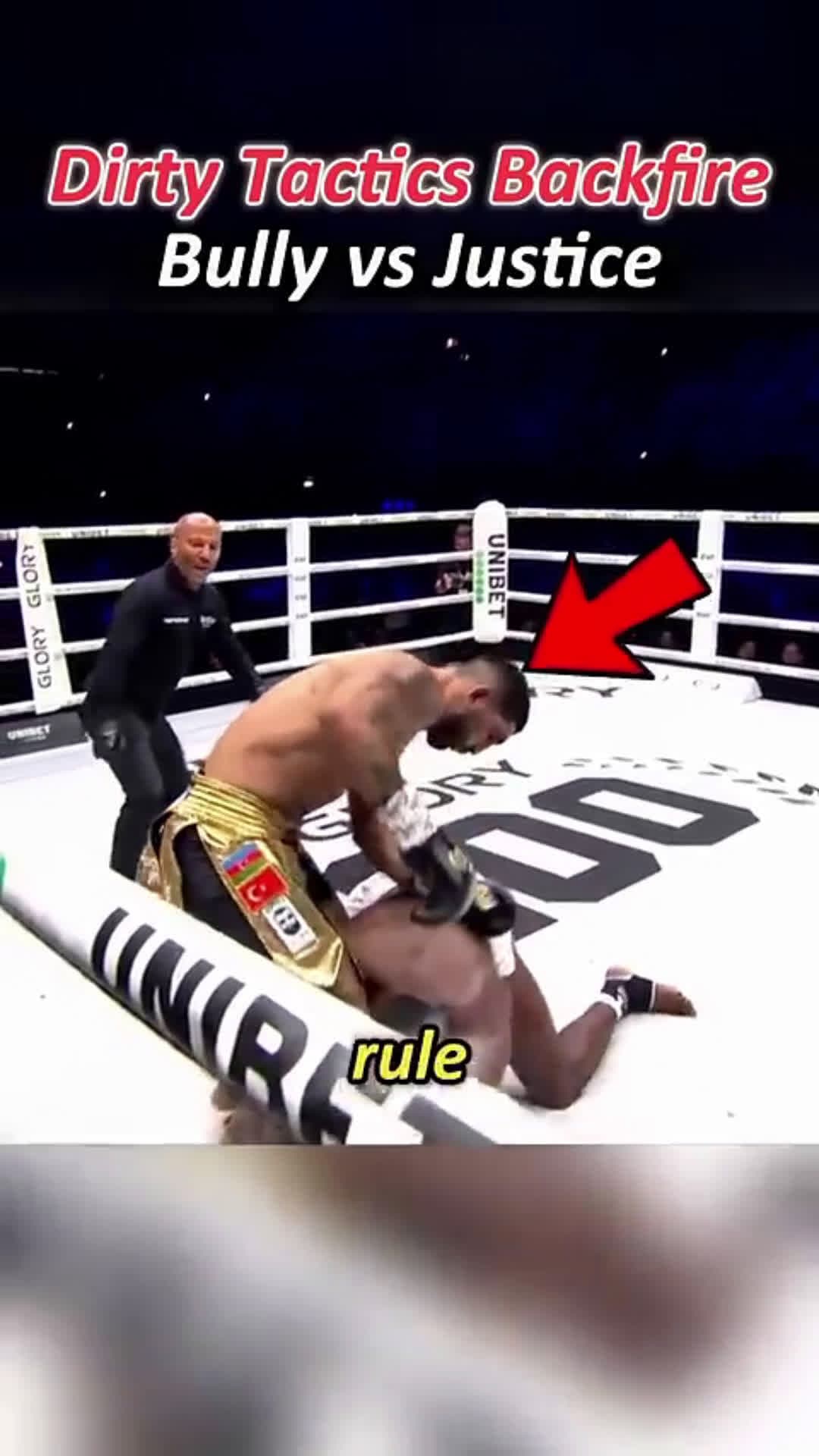 cover for "Repeated Rule Breaker! Zero Sportsmanship Shown"#boxing #fight 