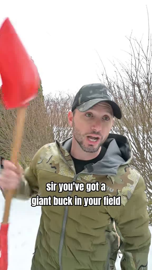 cover for How far would you go for that trophy buck? 😂 #DeerHunting #HuntingHumor #HunterLife