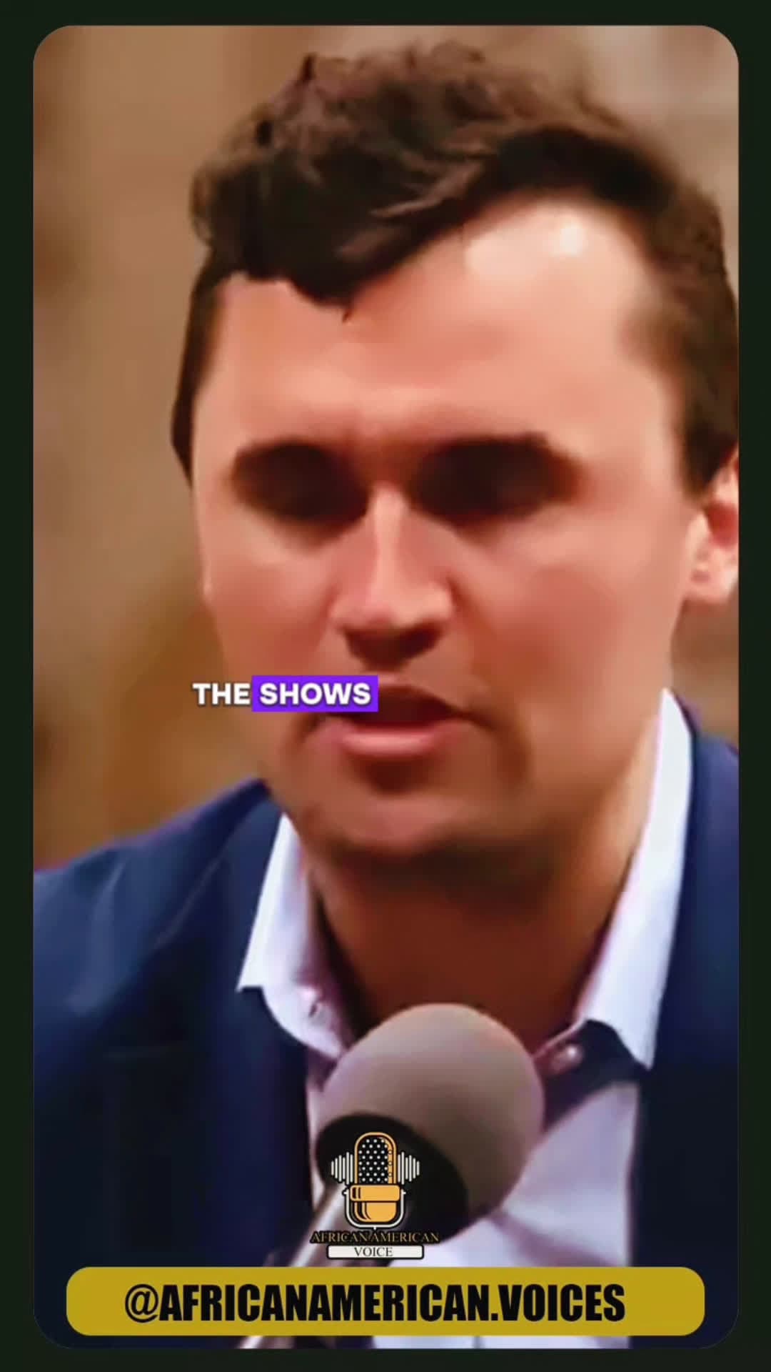 cover for Charlie Kirk said black people were better off in slavery.#unpopularopinions #charliekirk #blackcommunity 
