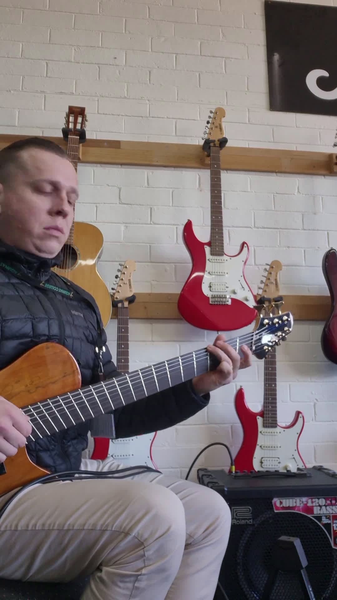 cover for Stunning 'Little Wing' cover on a hybrid guitar! 🎸 #GuitarSkills #MusicCover #LittleWing
