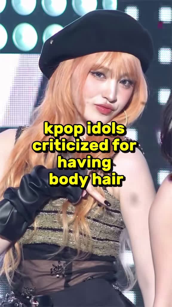 cover for When Kpop idols show body hair and fans have opinions 😲 IVE, ITZY, f(x), NCT, TXT stars breaking beauty standards! #Kpop #Beauty #BodyPositive