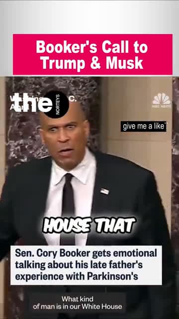 cover for Cory Booker Shares Emotional Letter