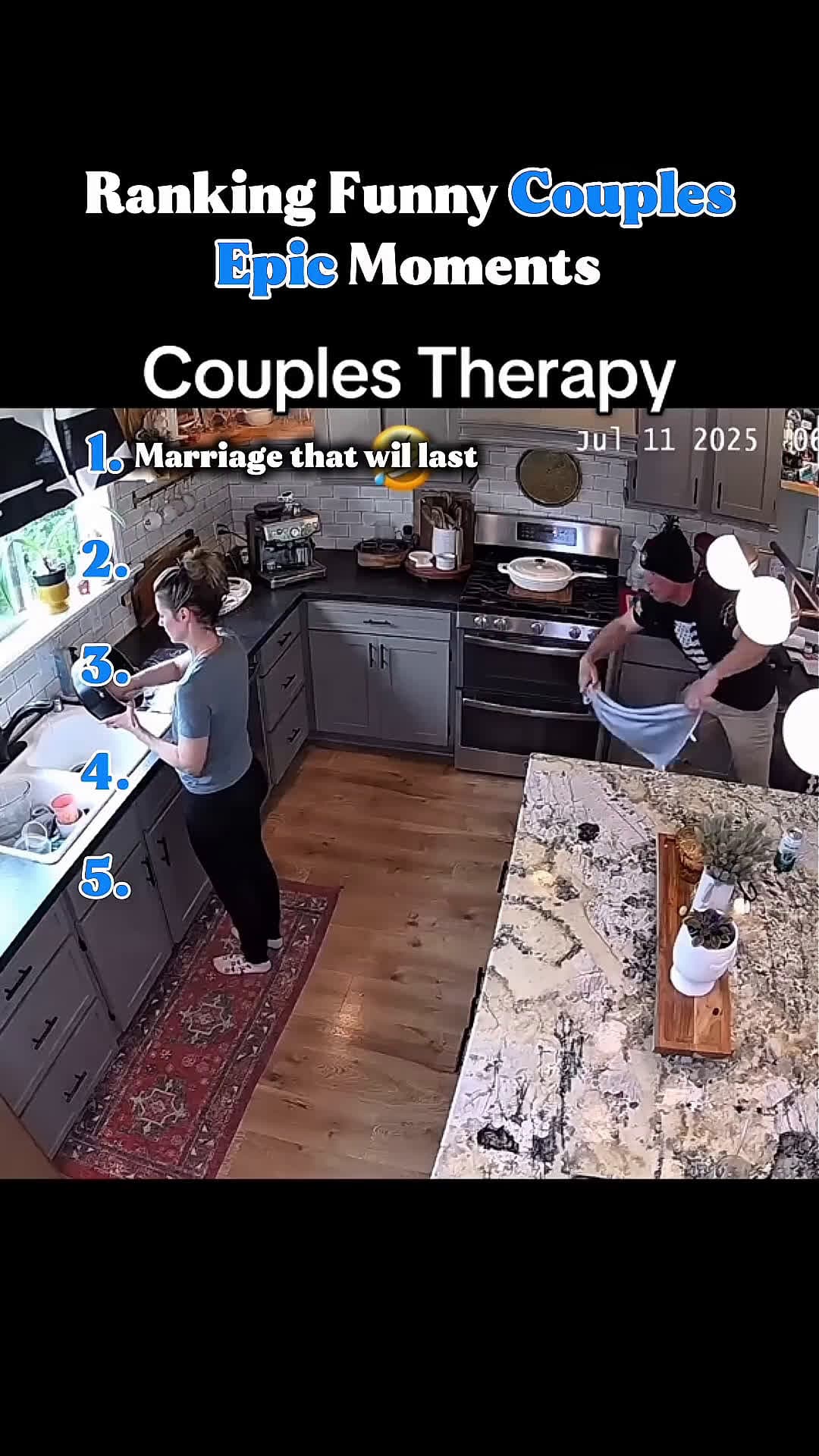 cover for Ranking Funny Couples Epic Moments #funnyvideo  #couple #ranking