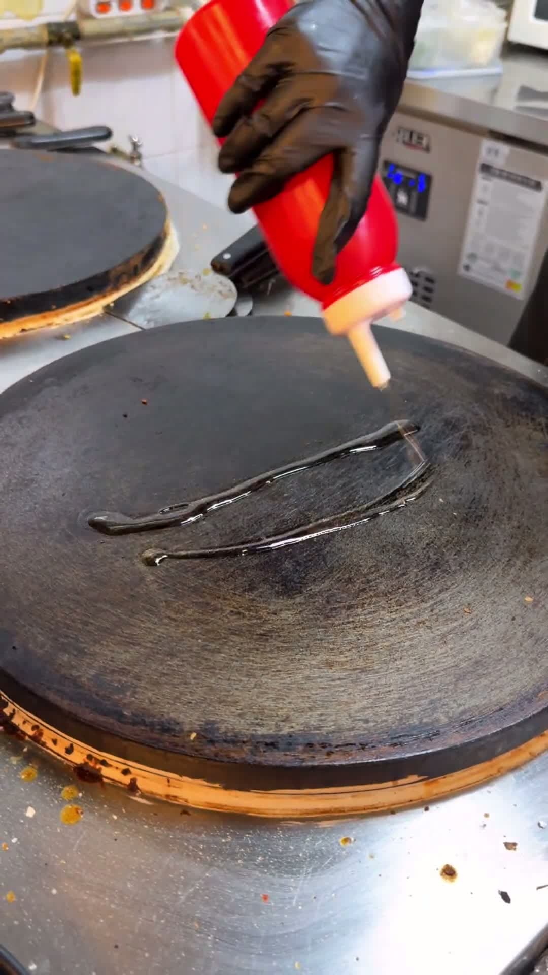 cover for The ultimate sweet and salty combination! Naengmyeon Grilled Noodles! (Ewha Womans University Branch) #koreanfood 