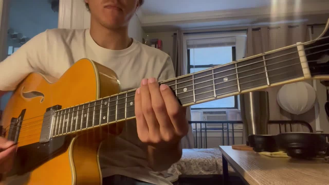 cover for Thelonious Monk's Genius on Guitar 🎸 #JazzLegend #GuitarVibes #MonkMagic