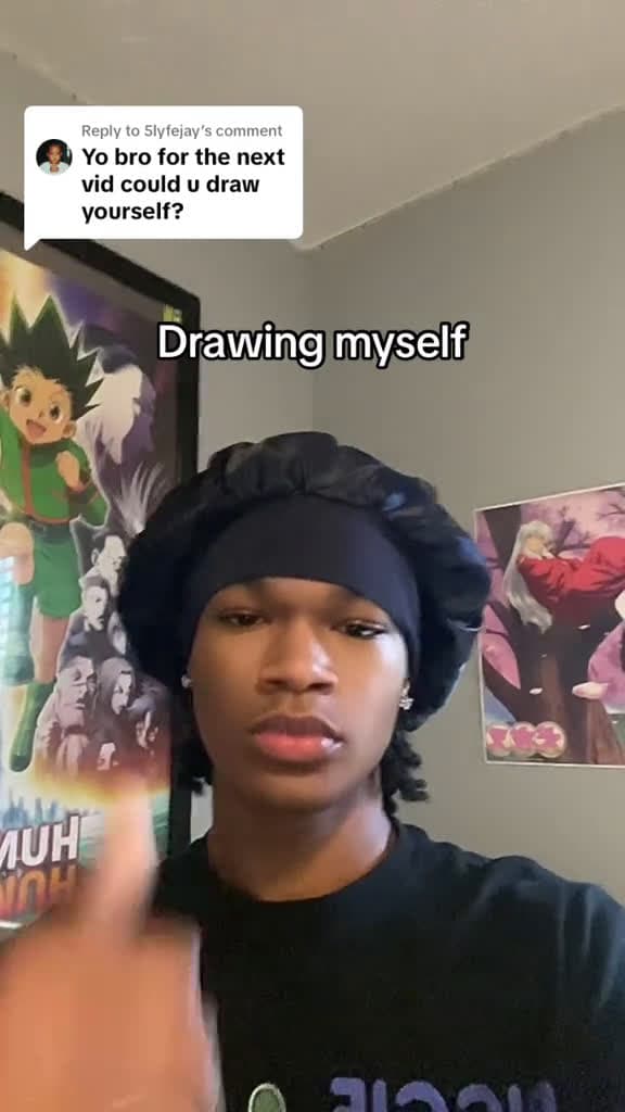 cover for Replying to 5lyfejay fyp foryou sketch draw art selfportrait atlanta blackartist 40971 #trending