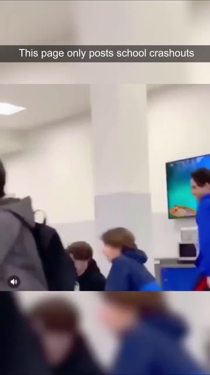 cover for #TooFunnyToScroll More videos about school crashouts
