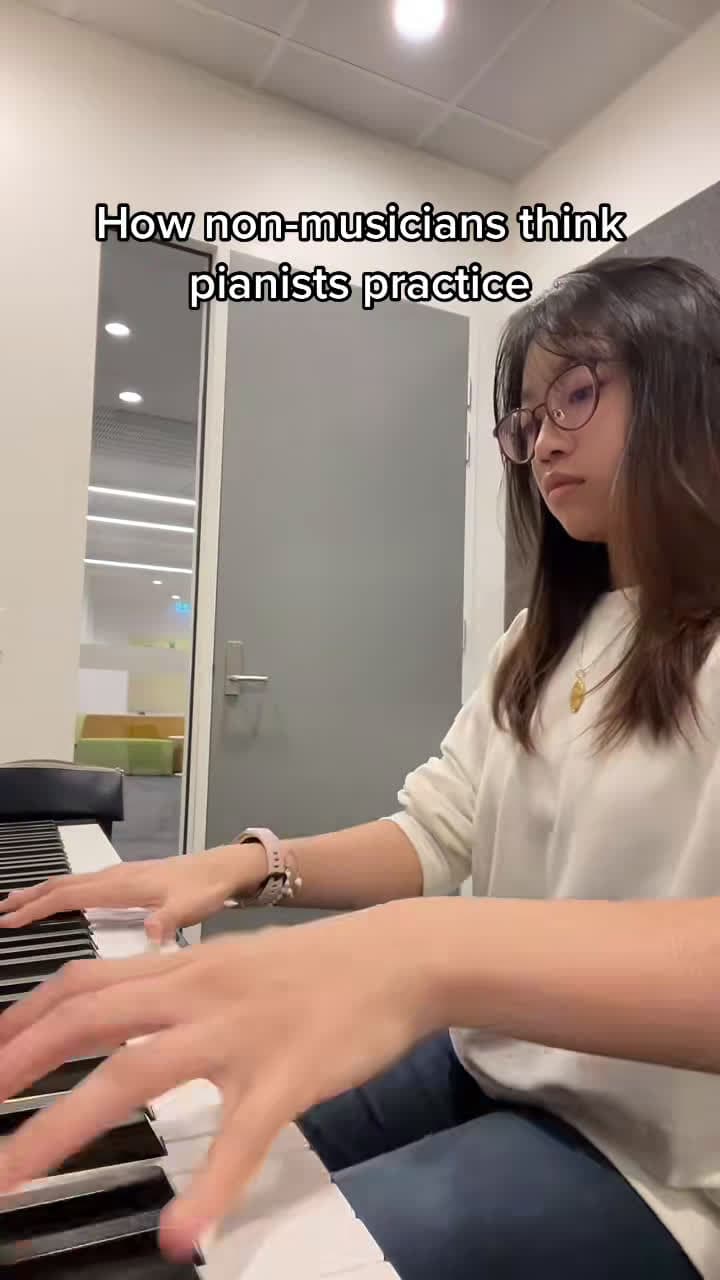 cover for When you spend an hour lost in piano melodies 🎹 #pianist #piano #music #practice