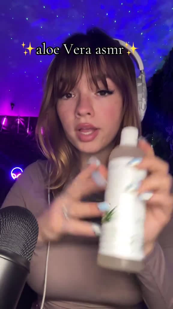 cover for do you use aloe Vera? #asmr #asmrsounds #asmrvideo #asmrtriggers #asmrtiktoks #scoopz  #viral 
