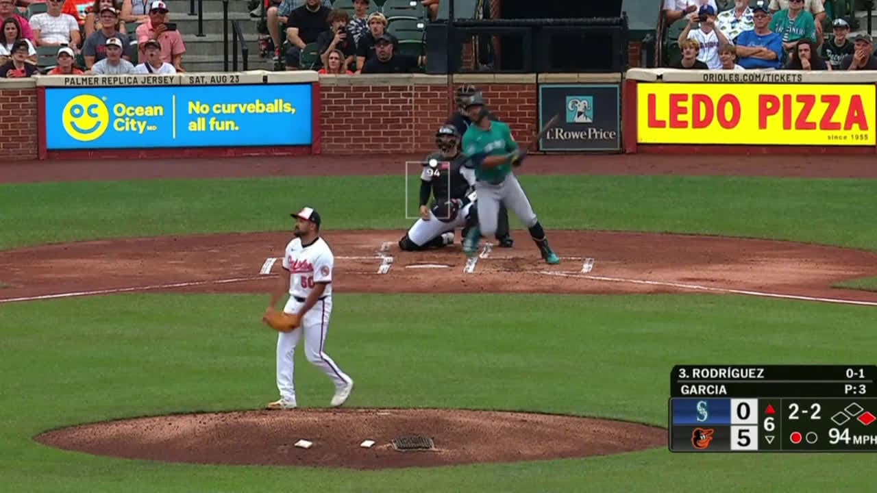 cover for Watch Julio Rodríguez put the Mariners on the board with his 24th homer! ⚾️ #JulioRodriguez #Mariners #MLB #Baseball
