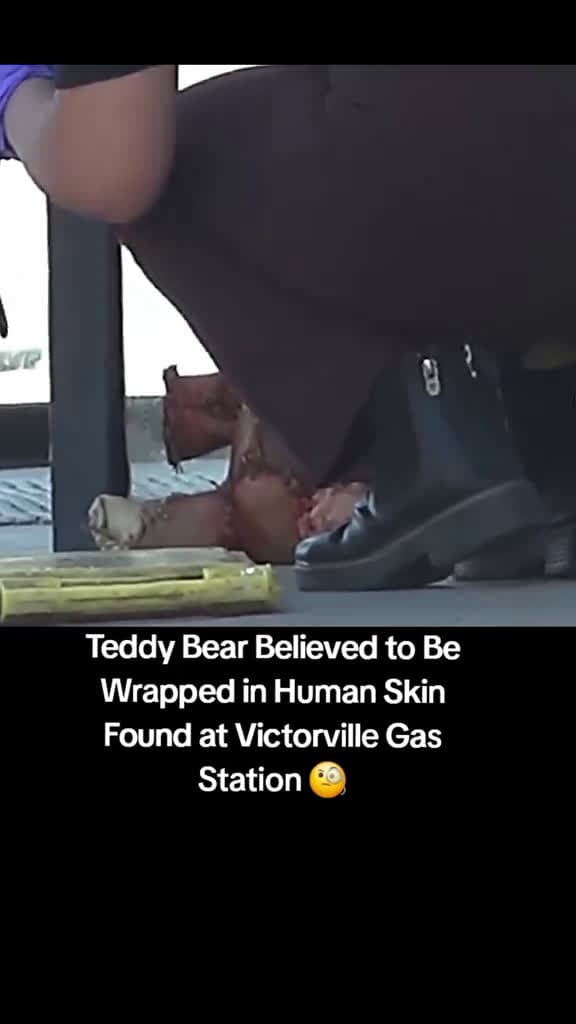 cover for TeddyBear Believed to Be Wrapped in Human Skin Found at Victorville Gas Station cali cop w 52022 #ilovescoopz
