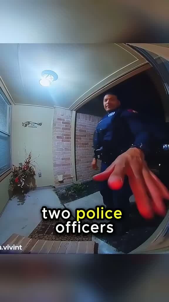 cover for Caught on camera: woman accidentally invites cops to her party! 😂🚨 #doorbellcam #caughtoncamera #partygonewrong