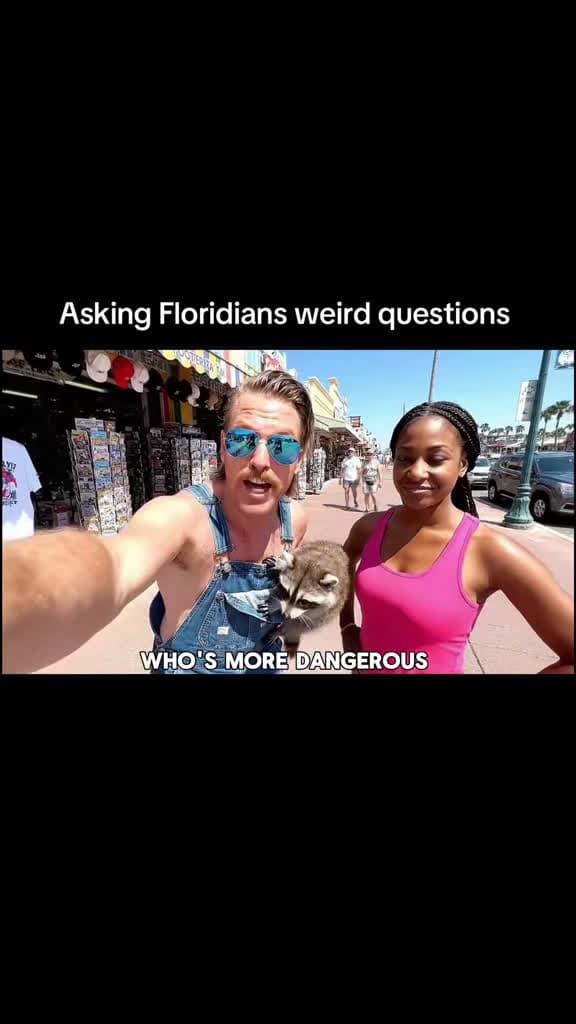 cover for Florida's wildest answers you won't believe 😮 #Florida #WeirdAnswers #StreetInterview #OnlyInFlorida