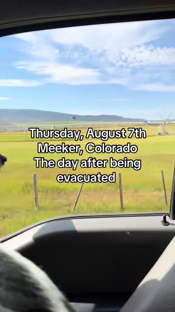cover for Back home in Meeker as the Lee Fire intensifies and evacuation orders roll in. BoBo quickly made new friends in town while we ride out the updates. Stay safe, Colorado 🔥 #LeeFire #MeekerColorado #Wildfire #Colorado