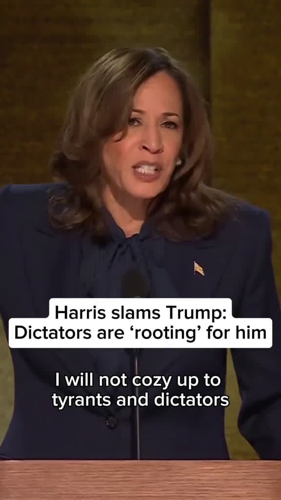 cover for Kamala Harris Takes Aim at Trump in Fierce Speech