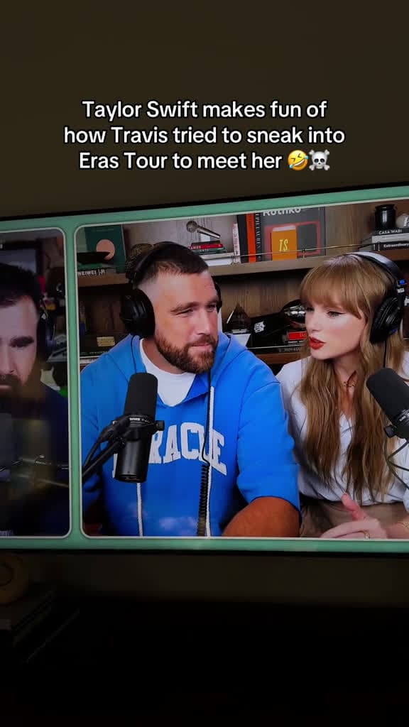 cover for Taylor Swift Playfully Roasts Travis Kelce's Efforts
