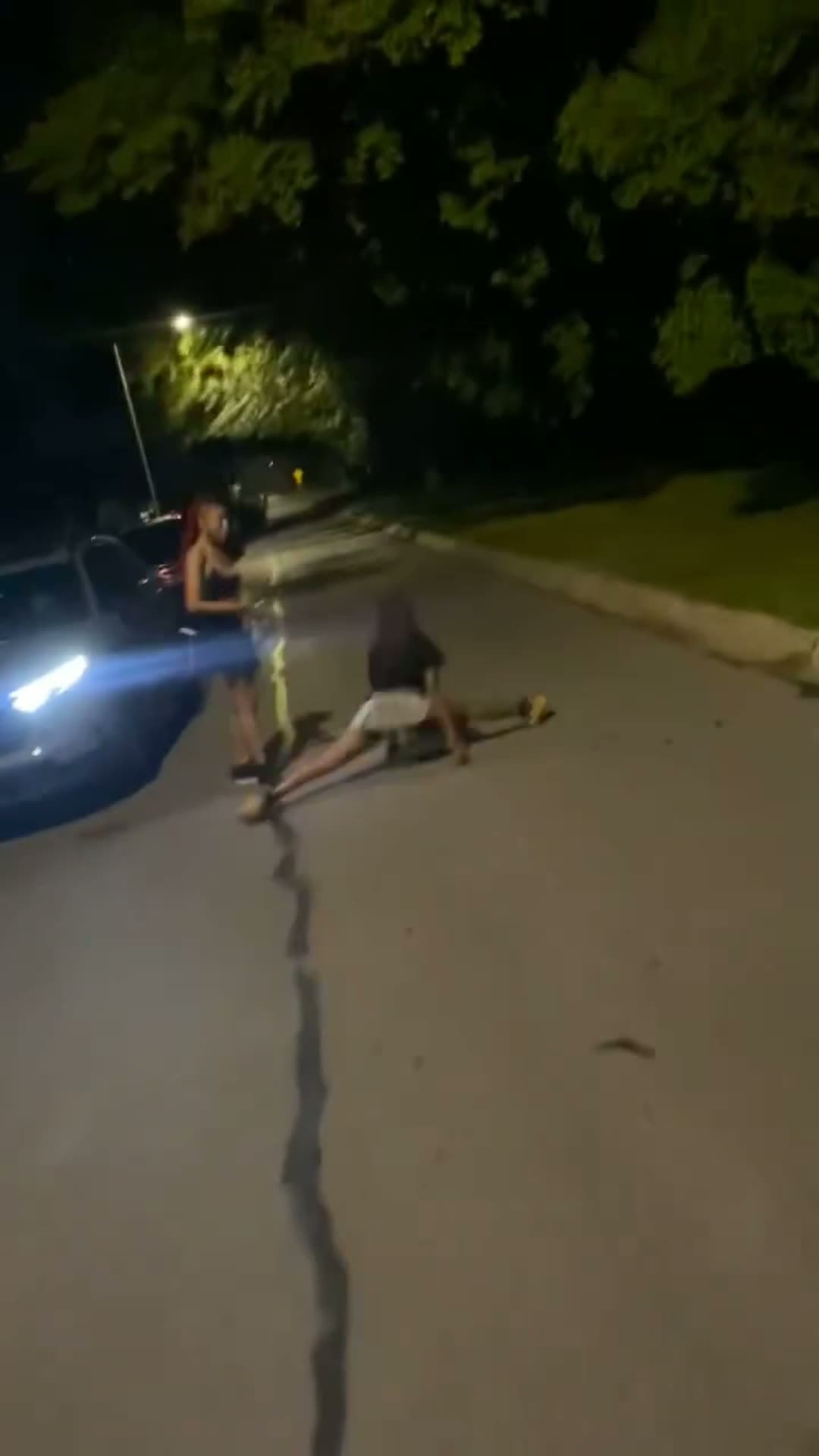 cover for A split & Twerk to a beatdown #fight #fightcam #fights #fightnight #fightvideos #fighting 