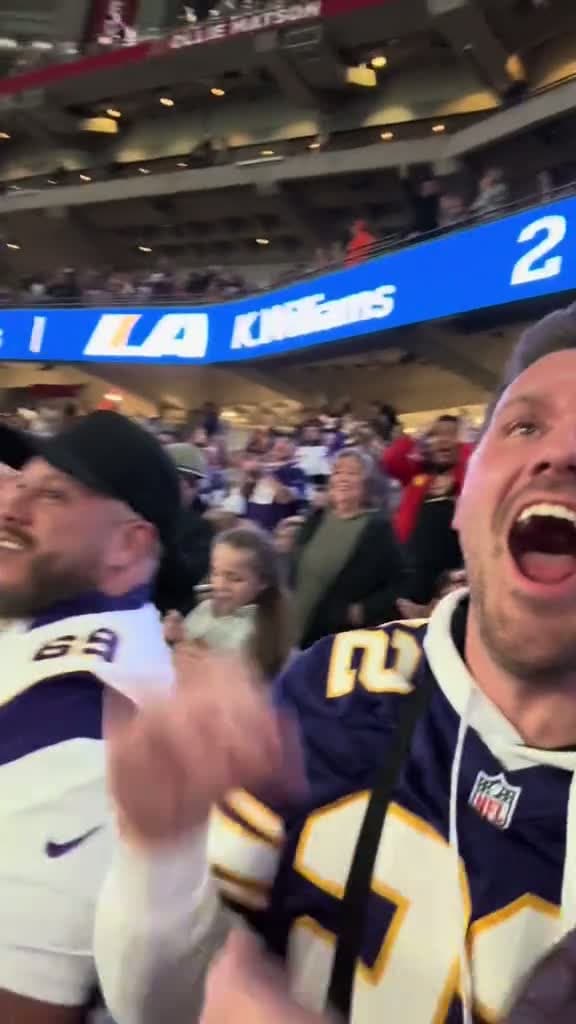 cover for Vikings fans right now... 😅 #Vikings #NFL #Skol #Playoffs
