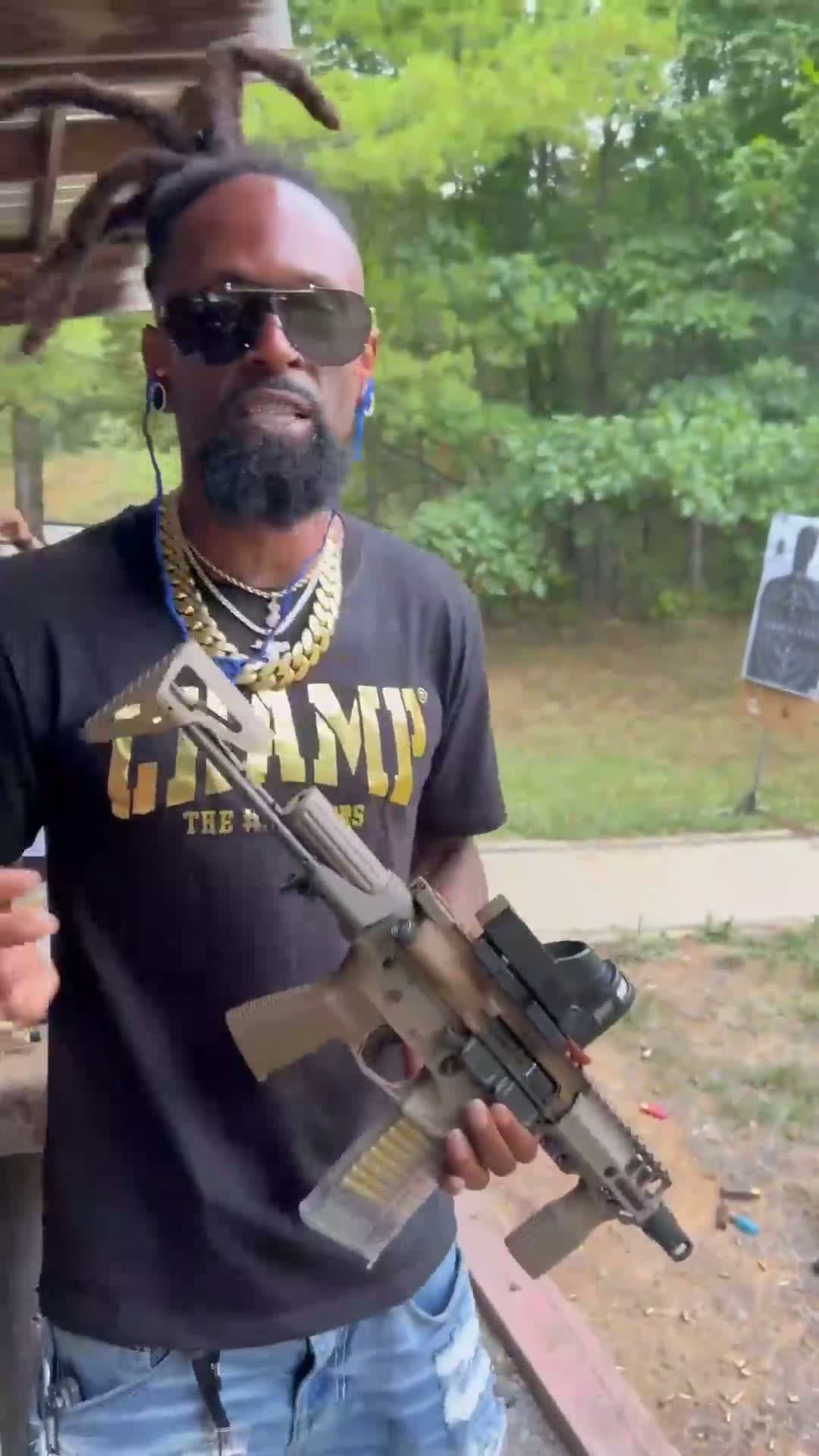 cover for Full automatic 5.56!  #foryou  #foryoupage  #fyp  #scoopz  #firstvideochallenge  #caughtoncamera  #guns  #gun  #shooting  #viral