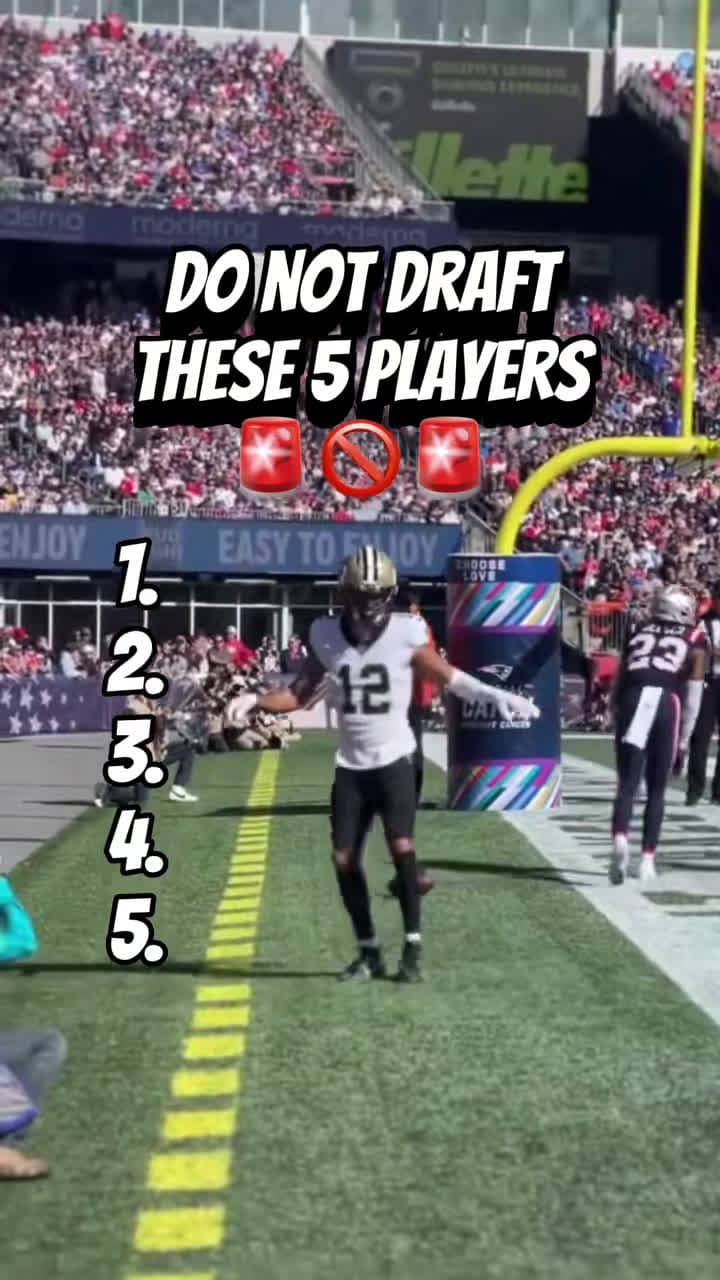 cover for Avoid these players in your fantasy football drafts! 🚫 #FantasyFootball #NFL #FantasyTips