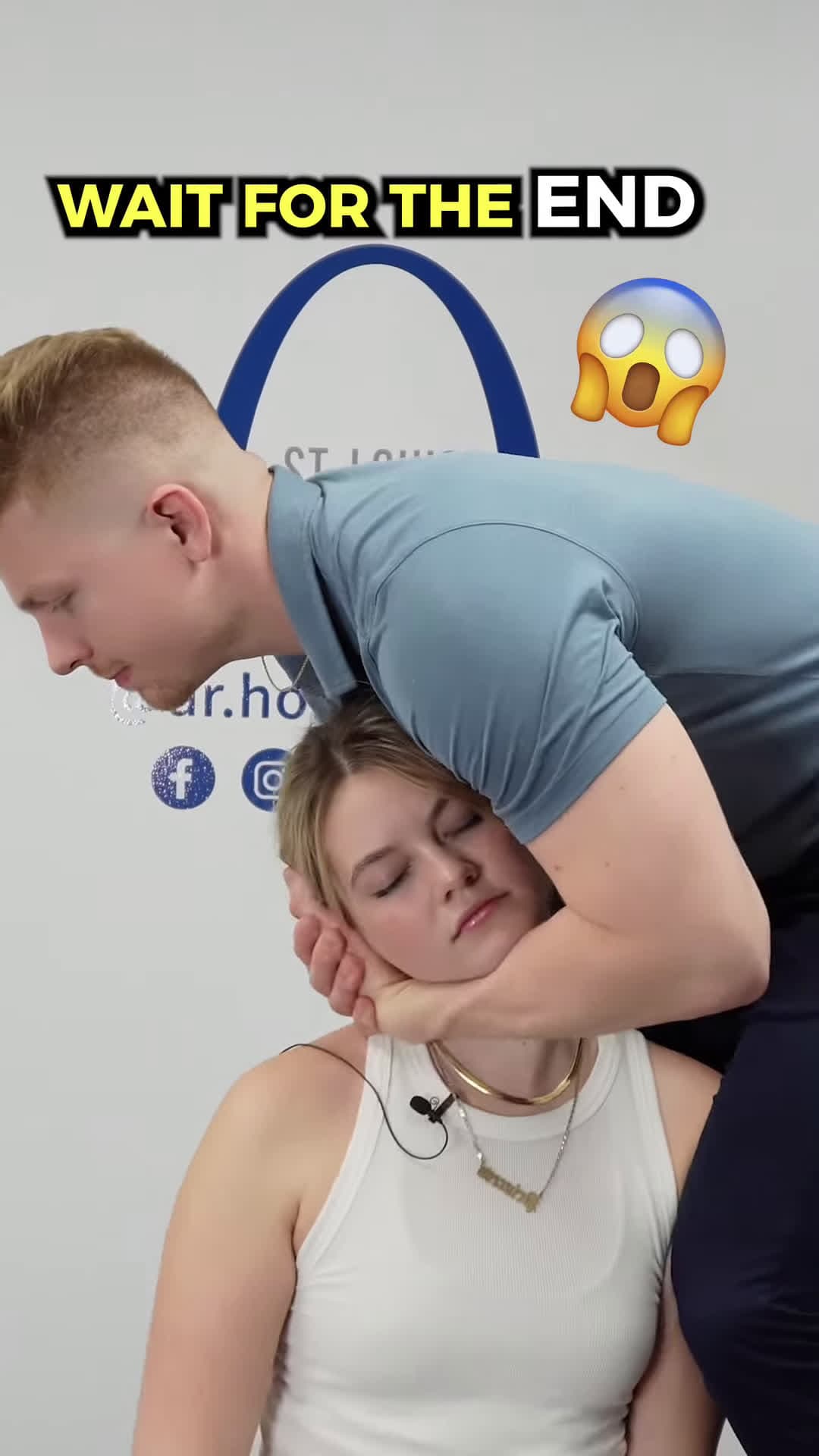 cover for She Was Scared to Get Adjusted chiropractor backpain neckpain headaches asmr