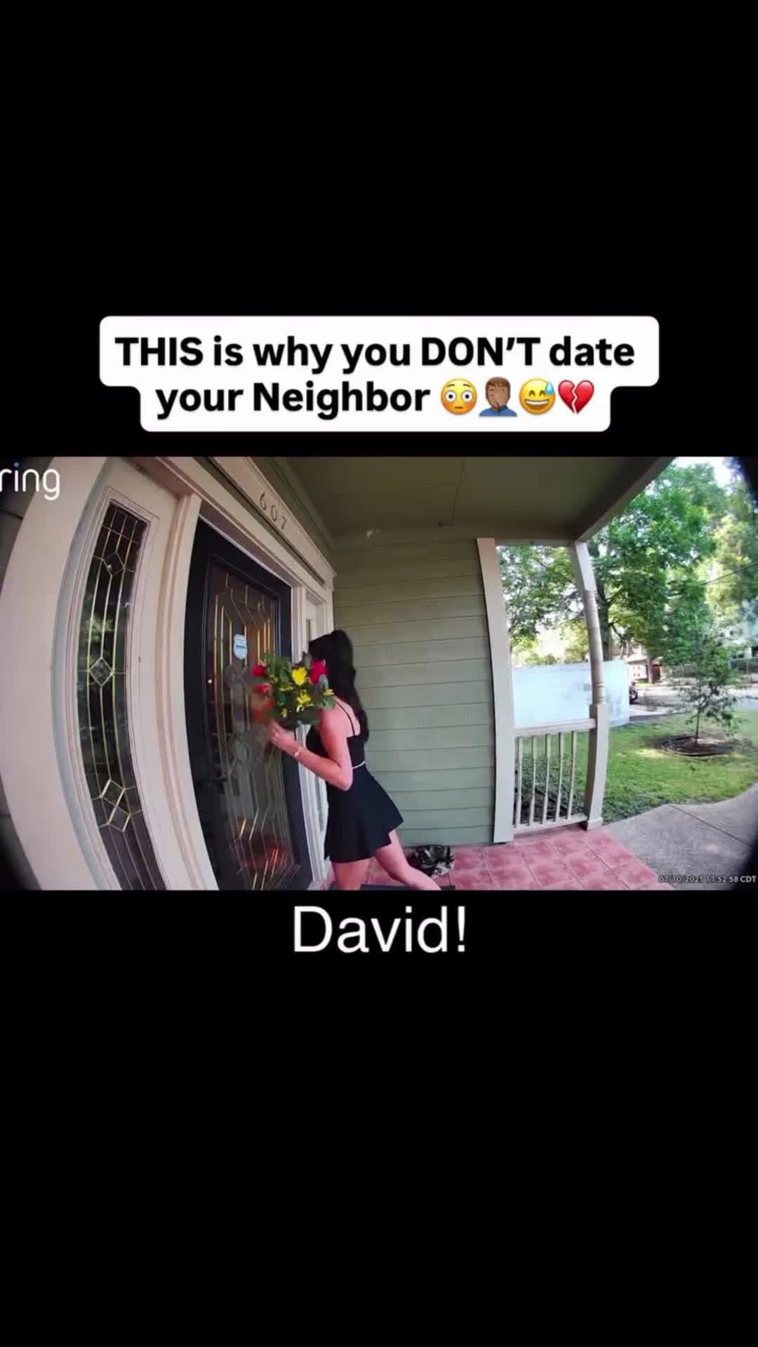 cover for this is why you don't date your neighbor 😂 #caughtoncamera  #scoopz 