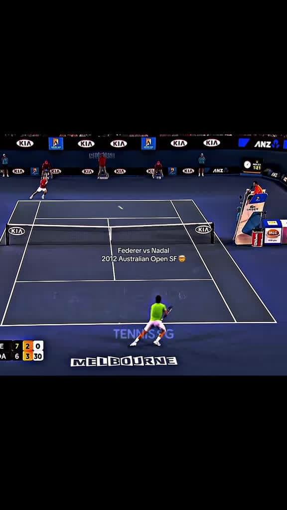 cover for This tennis match is insane! 🎾🔥 #tennis #federer #nadal