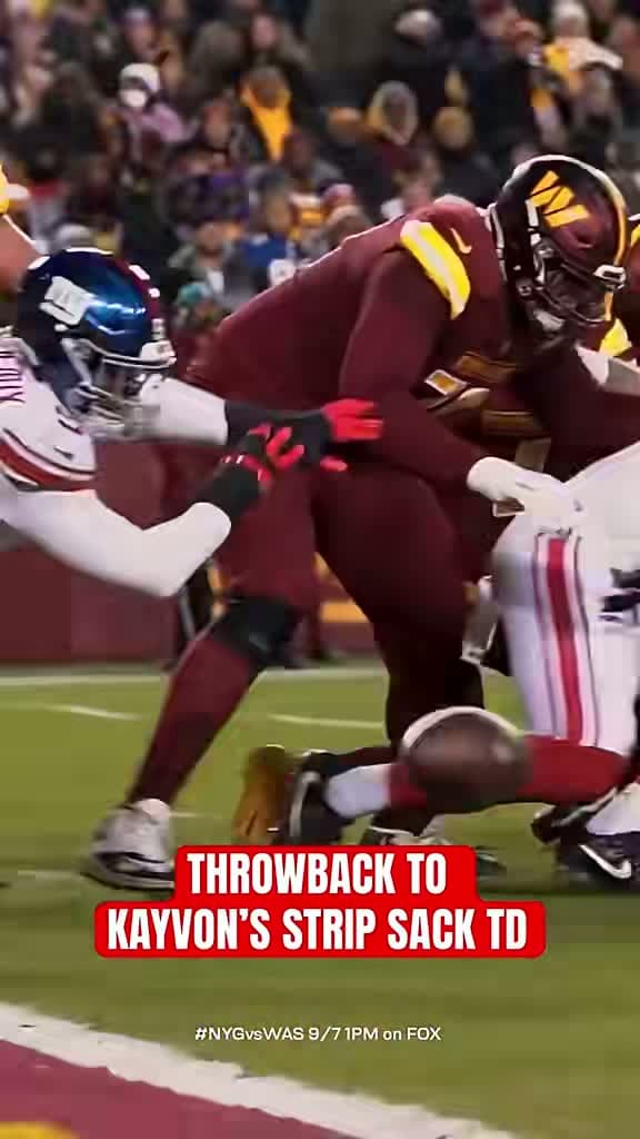 cover for Giants bringing the heat back in Washington! 🔥 #NYGiants #NFL #FootballHighlights