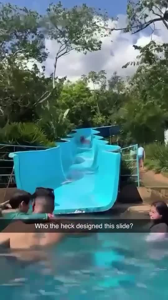 cover for Would you try this water slide?😳