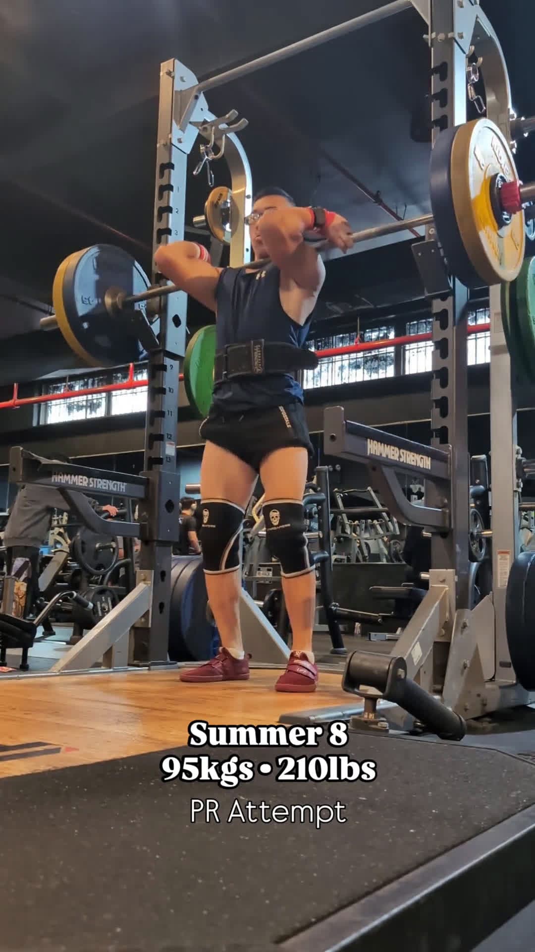 cover for Front squat shocker: 102 kg at 60 kg bodyweight — back squats, you've got competition! 🔥 #FrontSquat #StrengthTraining #Powerlifting