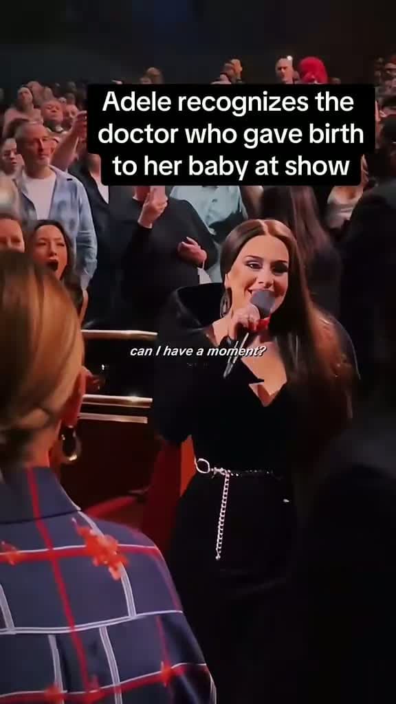 cover for Adele stops mid-show for the sweetest reason ever! 💕 #Adele #WholesomeMoment #Surprise